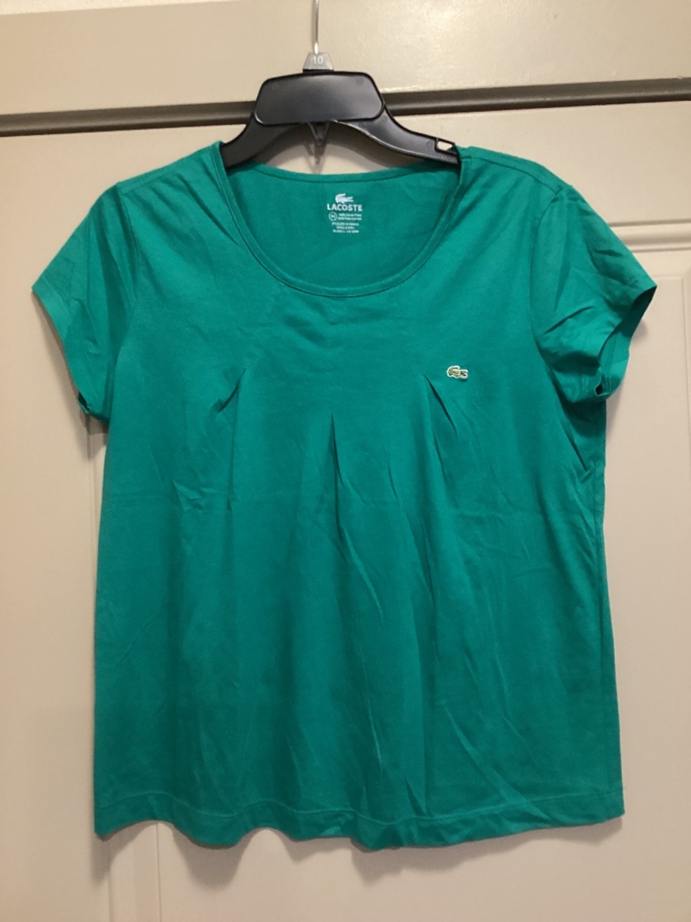 Lacoste Tee With Logo, Size 44